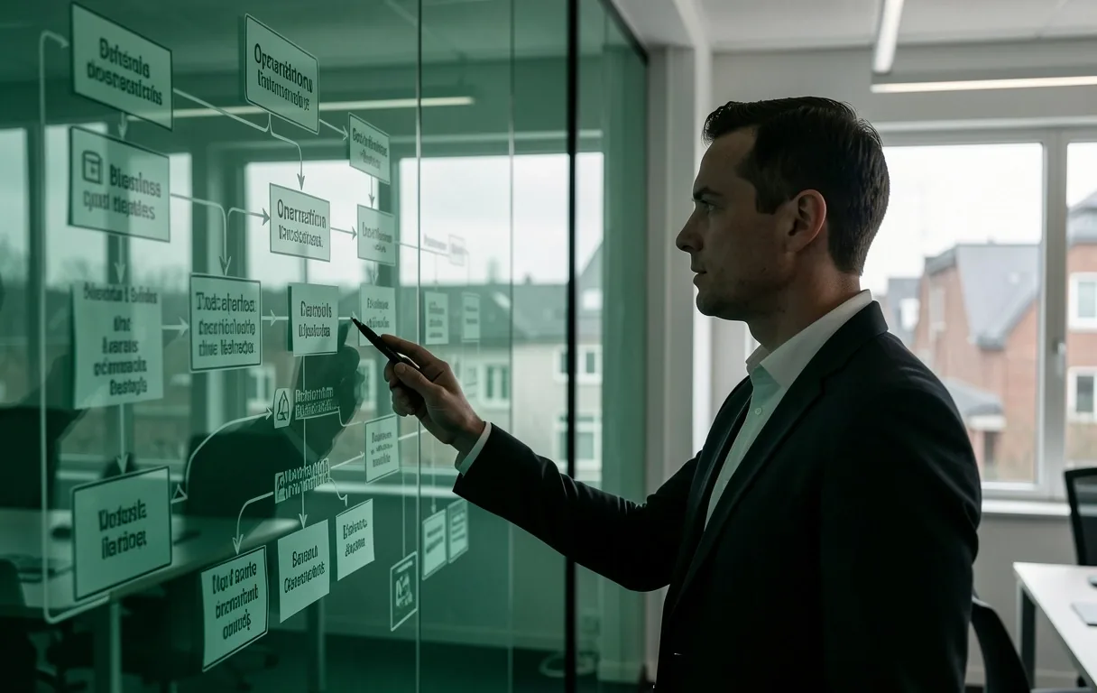 Operational mapping in a professional Danish office